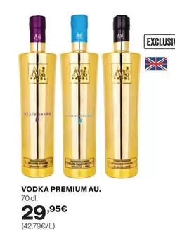 Oferta de Premium - Vodka  Au por 29,95€ en Hipercor