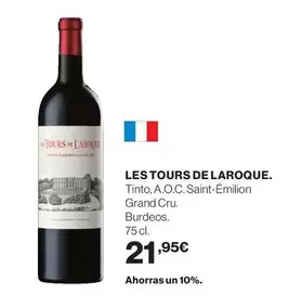 Oferta de Tinto por 21,95€ en Hipercor