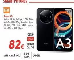 Oferta de Xiaomi - Redmi A3 por 82€ en Zbitt