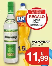 Oferta de Fanta - Vodka por 11,99€ en CashDiplo