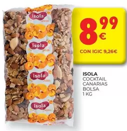 Oferta de Isola - Cocktail Canarias Bolsa por 8,99€ en CashDiplo