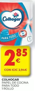 Oferta de Colhogar - Papel De Cocina Para Todo por 2,85€ en CashDiplo