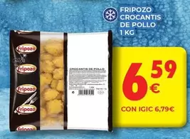 Oferta de Fripozo - Crocantis De Pollo por 6,59€ en CashDiplo