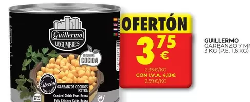 Oferta de Guillermo - Carapanzo por 3,75€ en CashDiplo