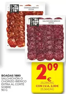 Oferta de 1880 - Salchichon O Chorizo Iberico Extra Al Corte Sobre por 2,09€ en CashDiplo