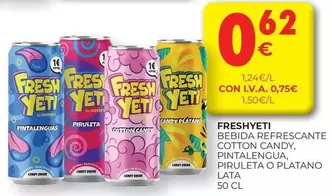 Oferta de Freshona - Freshyeti por 0,62€ en CashDiplo