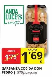 Oferta de Don Pedro - Garbanza Cocida por 1,69€ en Supermercados MAS