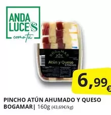 Oferta de Bogamar - Pincho Atun Ahumado Y Queso por 6,99€ en Supermercados MAS