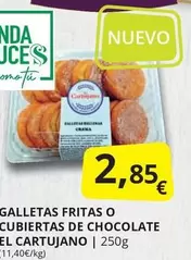 Oferta de El Cartujano - Galletas Fritas O Cubiertas De Chocolate por 2,85€ en Supermercados MAS