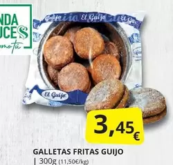 Oferta de  Guijo - Galletas Fritas por 3,45€ en Supermercados MAS