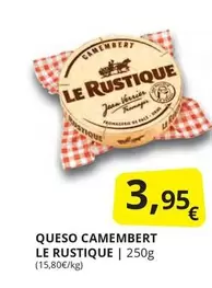 Oferta de Camembert - Queso Camembert por 3,95€ en Supermercados MAS