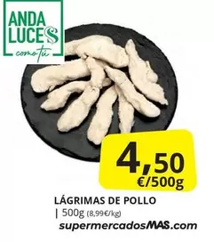 Oferta de Anda - Lágrimas De Pollo por 4,5€ en Supermercados MAS