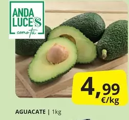 Oferta de Anda - Aguacate por 4,99€ en Supermercados MAS