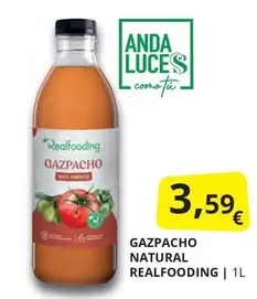 Oferta de Realfooding - Natural por 3,59€ en Supermercados MAS