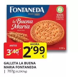 Oferta de Fontaneda - Galleta La Buena Maria por 2,99€ en Supermercados MAS