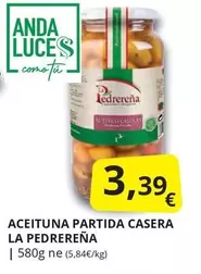 Oferta de Anda - Aceituna Partida Casera por 3,39€ en Supermercados MAS