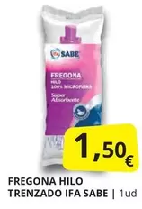 Oferta de Ifa sabe - Fregona Hilo Trenzado por 1,5€ en Supermercados MAS