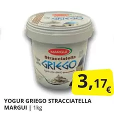 Oferta de Margui - Yogur Griego Stracciatella por 3,17€ en Supermercados MAS