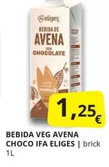 Oferta de Eliges - Bebida Avena Choco Ifa por 1,25€ en Supermercados MAS