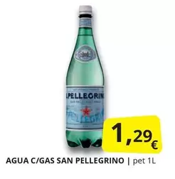 Oferta de San Pellegrino - Agua C/gas por 1,29€ en Supermercados MAS