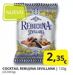 Oferta de Cocktail Rebujina Sevillana por 2,35€ en Supermercados MAS