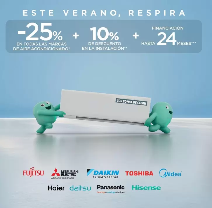 Oferta de Fujitsu - En Todas Las Marcas De Aire Acondicionado en El Corte Inglés