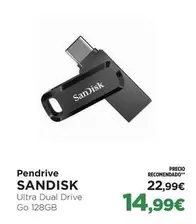 Oferta de Sandisk - Pendrive por 14,99€ en El Corte Inglés