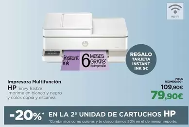 Oferta de Instant - Impresora Multifunción por 109,9€ en El Corte Inglés