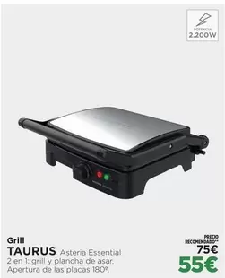 Oferta de Taurus - Grill por 55€ en El Corte Inglés