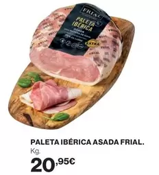 Oferta de Frial - Paleta Ibérica Asada por 20,95€ en El Corte Inglés