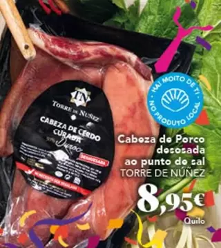 Oferta de Torre de Núñez - Cabeza De Porco Desosada por 8,95€ en Gadis