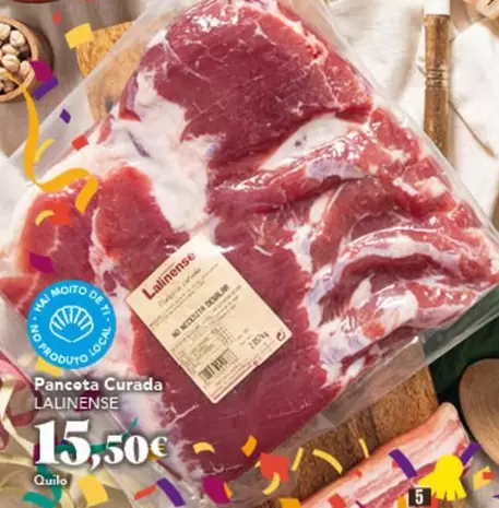 Oferta de Lalinense - Panceta Curada por 15,5€ en Gadis