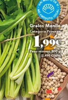 Oferta de Grelos Monillo Categonia por 1,99€ en Gadis