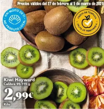 Oferta de Kiwi - Kiwi Hayward por 2,99€ en Gadis