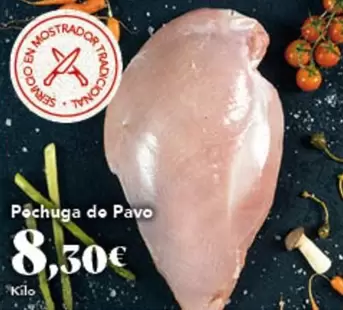 Oferta de Pavo - Pechuga De por 8,3€ en Gadis