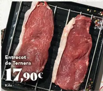 Oferta de Entrecot Do Ternera por 17,9€ en Gadis