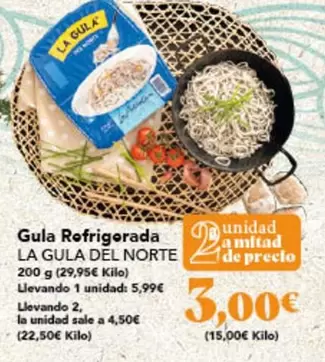 Oferta de La Gula del Norte - Gula Refrigerada por 3€ en Gadis