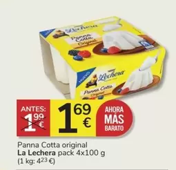 Oferta de La Lechera - Panna Cotta Original por 1,69€ en Consum