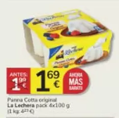 Oferta de La Lechera - Panna Cotta Original por 1,69€ en Consum