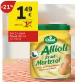 Oferta de Chovi - Salsa por 1,49€ en Consum