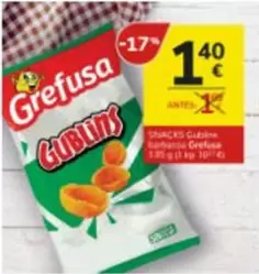 Oferta de Grefusa - Snack  por 1,4€ en Consum