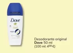 Oferta de Dove - Desodorante Original por 4,98€ en Consum