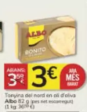 Oferta de Albo - Tonyina Del Nord En Oli D'oliva por 3€ en Consum