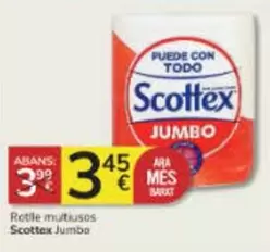 Oferta de Scottex - Rottle Multiusos por 3,45€ en Consum