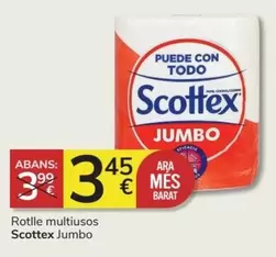 Oferta de Scottex - Rotlle Multiusos por 3,45€ en Consum