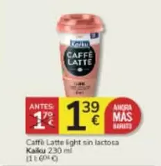 Oferta de Mas - Caffe Latte Light Sin Lactosa por 1,39€ en Consum