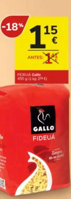 Oferta de Gallo - Filete De por 1,15€ en Consum