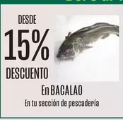 Oferta de Desde 15% Descuento En Bacalao en Masymas