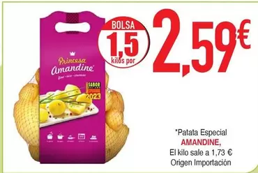 Oferta de  Amandine - Patata Especial por 2,59€ en Masymas