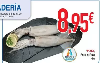 Oferta de Pota por 8,95€ en Masymas